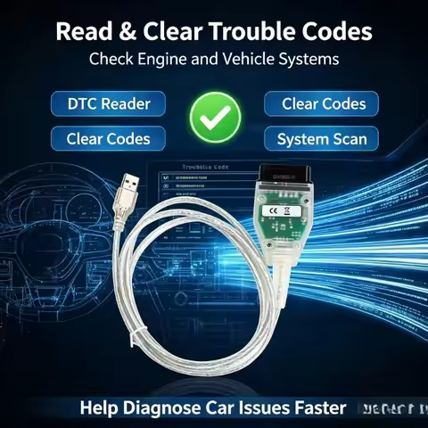 VCP V5.5.1 OBD2 Interface Repair Shop CAN UDS K-Line Multi Car Fault Scan Tool