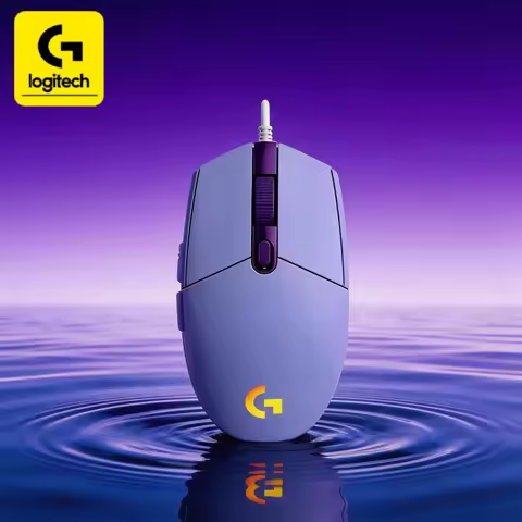 Logitech G203/G102 LIGHTSYNC, 8K DPI, RGB backlighting, wired gaming mouse