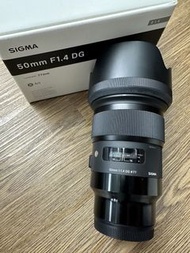 Sigma Art 50mm f1.4 DG for Sony E FE 50 1.4