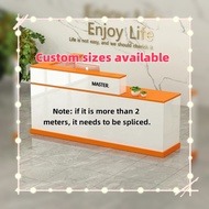 Modern Simple L Shape cashier counter mini market cashier counter restaurant cashier Front Desk Rece