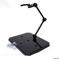 Action Figure Model Display Stand 可動人偶模型展示底座支架 (黑色 Black) - 適用於 6吋比例人偶 / SHF / Figma / Saint Cloth /
