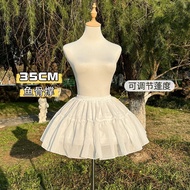裙撑洛丽塔35cm暴力可调节鱼骨撑COS卡门撑打歌服内搭蓬蓬裙短款lpp0001.my26.7.21