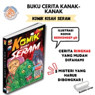 KOMIK KISAH SERAM- Cerita Hantu - Komik Hantu - Buku Cerita - Mudah Difahami