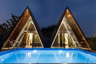 Triangle Retreat by StayJade | Pool Cottage Blr