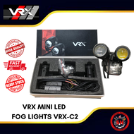 VRX Mini LED Auxiliary Fog Lights Spotlight Mini Set 2 in 1 VRX (Ready Stock) Aksesori Motor