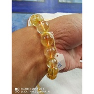 GELANG BATU CITRINE ASLI