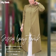 Jisso long tunik / Joise Long Tunik / baju harian nyaman santai kekkinian / terbaru terlaris