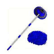 Telescopic Soft Fiber Car Wash Mop, Car Cleaning Wiping Tool, Auto Accessories, Car Essentials, Plas