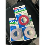 YONEX | Over-grip WET SUPER GRAP "Comfort" AC102EX Model Best-Selling Yonex's Most Beautiful Colors