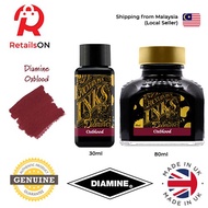 Diamine Ink Bottle (30ml / 80ml) - Oxblood / Fountain Pen Ink Bottle 1pc (ORIGINAL) / [RetailsON]