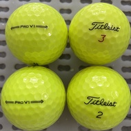 Taylormade Titleist HONMA Callaway Golf TitleistPROV1 V1X yellow ball three four layers used to play golf