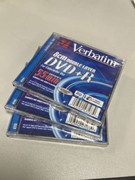 Verbatim 8cm Double Layer DVD+R DL RW seamless one sided recording for Camcorder use up to 55 mins r