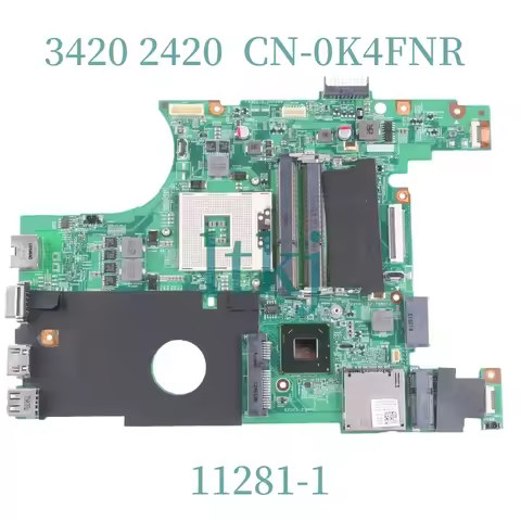 11281-1 CN-0K4FNR CN-04XGDT CN-07Y9FF Mainboard For Dell Vostro V2420 2420 V3420 3420 Laptop Motherb
