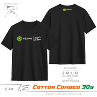 Baju Kaos InDriver T-Shirt Pria Wanita kaos Ekspedisi Premium 100% Katun