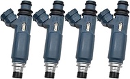 MEXWLOP 4pcs Fuel Injector, for Toyota, JP STARLET, for Corolla, CYNOS SRPINTER 1.3L 4EFE 1991-2002 