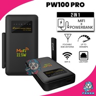 PW100 PRO Modified Unlimited Hotspot WiFi Tanpa Had 4G 5G LTE dengan Powerbank 10000mAh Modified Mod