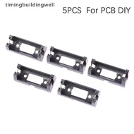 Twsg 5 PCS Plug-in CR123A Battery Holder 16340 Battery Box LIR123A Battery Storage Box CR123A Batter