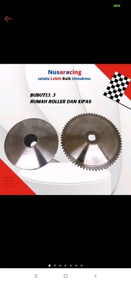 RUMAH ROLLER & KIPAS BUBUT 135° /13 8° Mio BEAT BEAT FI STATER KASAR KZL BEAT POP GENIO VARIO 110125