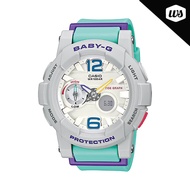 [Watchspree] Casio Baby-G G-Lide Series Mint Resin Band Watch BGA180-3B BGA-180-3B [Kids]