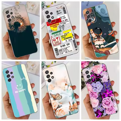 For Samsung Galaxy A52s 5G Case 2023 New Printed Soft Silicon Phone Back Cover For Samsung A52 A525 