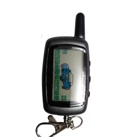 Wholesale A9 Keychain For Russia Version Starline A9 KGB FX-5 FX5 LCD Remote Control Key Fob 2 Way T
