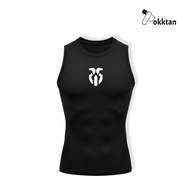 PokkTan Sleeveless Compression Shirt Defender Sleeveless Defender Compression Sports Shirt/