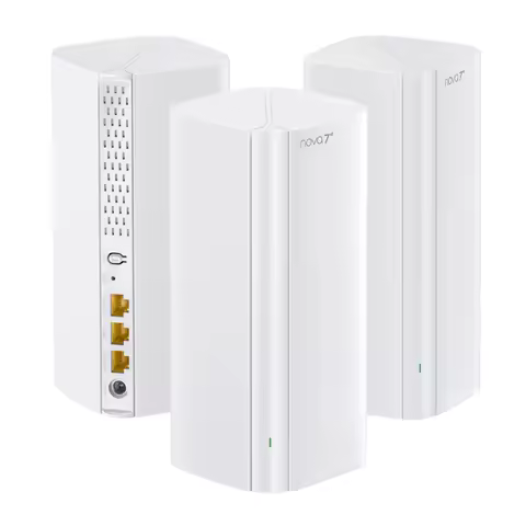 Tenda BE3600 WiFi7 Mesh System ME3 Pro Wireless Router Dual-Band WAN LAN Wi-Fi7 Mesh Wifi Range Exte