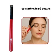 Cọ Kẻ Mày DUcare Cán Đỏ – Đầu Xéo Định Hình Mày Chuẩn Dáng