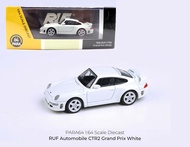 Para64 รถรุ่น 1 64 RUF CTR2 รถสปอร์ต Porsche Yellow Bird รถตกแต่งสะสมผลิตภัณฑ์สำเร็จรูปโลหะของเล่นสำ