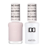 DND Sheer Gel Polish Set - 1 each of Sheer Gel Polish and Sheer Nail Polish, 0.5 Fl Oz