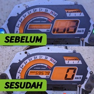 polaris polarizer polariser lcd speedometer SATRIA FU - VERZA - BYSON - CB150 OLD - MEGAPRO MONO
