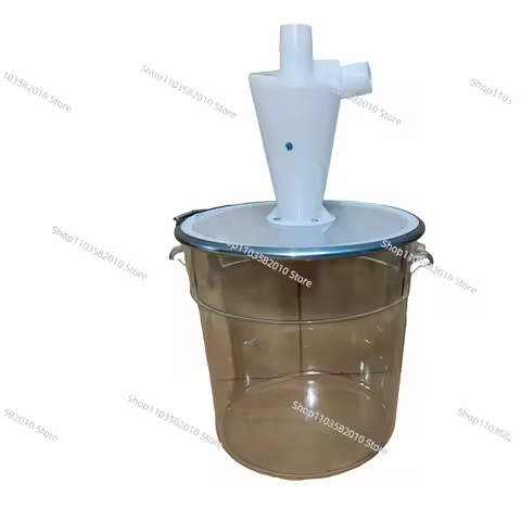 Small Cyclone Dust Collector Transparent Sealed Bucket Woodworking Cyclone Dust Collector Cyclone Se