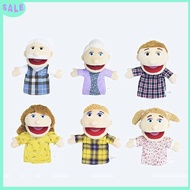 Family Plush Hand Puppets Family Puppet Doll Kid Children Toy Glove Puppet Gift