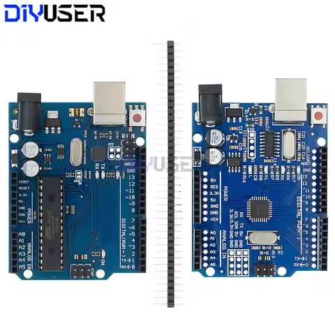 UN0 R3 Development Board ATMEGA328P CH340 / ATEGA16U2 Compatible with Cable R3/R4 UNO Proto Shield E