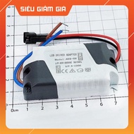 3-5W LED Power Supply Plastic Case, Input 85-265VAC, Output 9~18VDC SmartFix Components