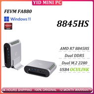FEVM MINI PC AMD R7 8845HS Up to 5.1GHz 70W DDR5 5600MHz SSD M.2 Windows 11 Oculink USB4.0 for 3A Ga