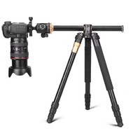QZSD Q999H Horizontal Arm Professional Camera Tripod Portable Travel Tripod Stand with Ball Head For