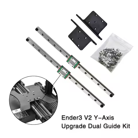 Upgrade Y-Axis Linear Rail Guide Kit For Creality Ender-3/Ender 3 V2 Ender3Pro 3D Printer Parts Dual