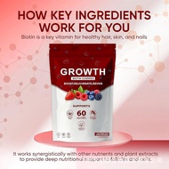 Em Gummy Biotin Source Female Gummy Hair 60 Capsules o Gummy Function Hot Sale Probiotic Factory