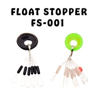 BOCEAN FS-001 FLOAT STOPPER Fishing Rubber Silicone Space Bean Aksesori Pancing Getah Silikon