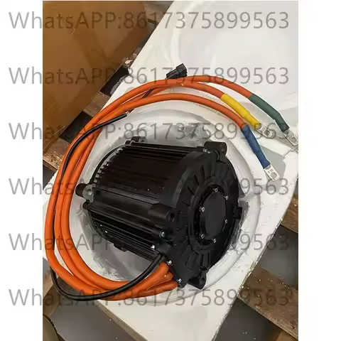 QS 180 90H 8000W 72V / 96V High Speed 140KPH Encoder Mid Drive Motor Conversion Kit with Fardriver C