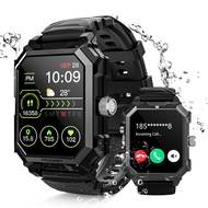 Njord Gear Military Smart Watch for Men (Answer/Dial Call) 680mAh Battery Tactical Rugged IP68 Water