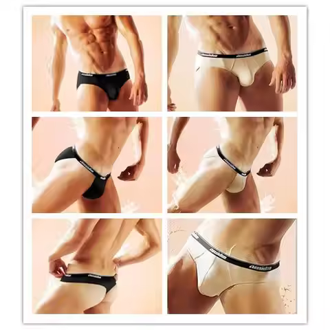 Aussiebum Men Underwear Briefs Swimwear Slip Triangle Low Rise Capsular Elasticity Body Bag Hugging 