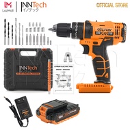 InnTech สว่านไร้สาย สว่านกระแทก สว่าน 3 ระบบ 99V / 199V สว่านแบต Cordless Impact Drill แบตเตอรี่พาวเ