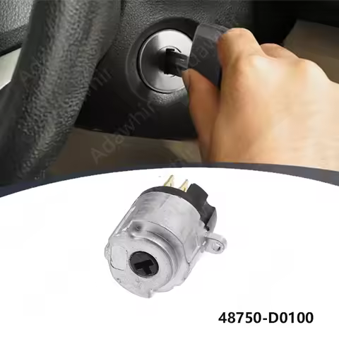 48750-D0100 for Nissan Micra K11 Primera P10 Ford Maverickj Ignition Switch & Lock Barrel Cylinder 4