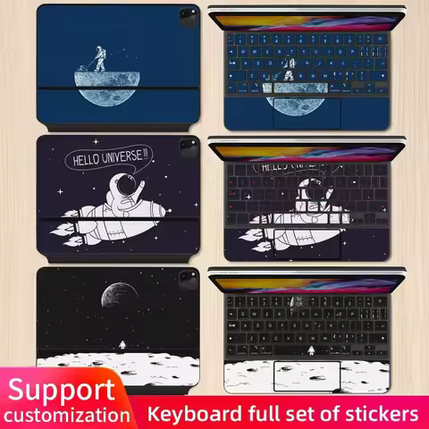 Magic keyboard skin for 2025 ipad Pro/Air 11/13 inch protection Cover sticker film for ipad Air 4 5t