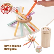 Balancing Stick Game/montessori Toy/early Educational Sorting Game/color Family Training O6k0