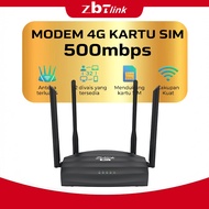 ZBTlink 4G Router internet speed up to 500Mbps Stable signal area range BroadYANG