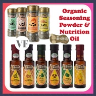 Somama Baby Organic Food Seasoning Powder & Nutrition Oil Virgin Cold Pressed Millet/Avocado/Pecan/C
