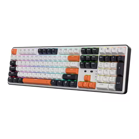 Redragon K689 PRO Wireless Gasket RGB Mechanical Gaming Keyboard 108 Keys 4 Extra Hotkeys Upgraded H